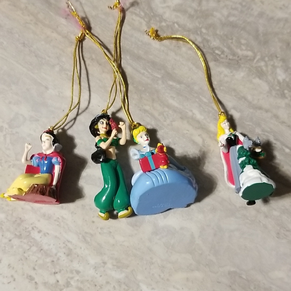 Disney Princess Ornament  Lot